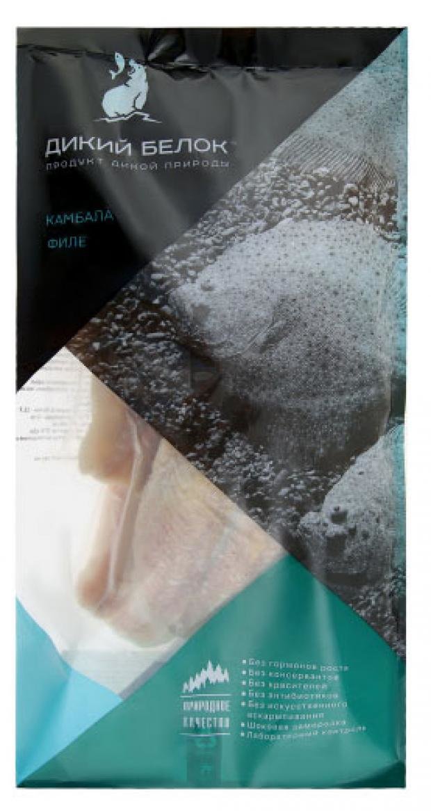 

Камбала Дикий белок филе замороженный 400 г