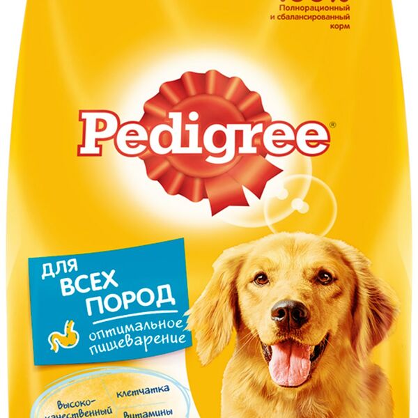 Pedigree корм для взрослых собак всех пород Говядина