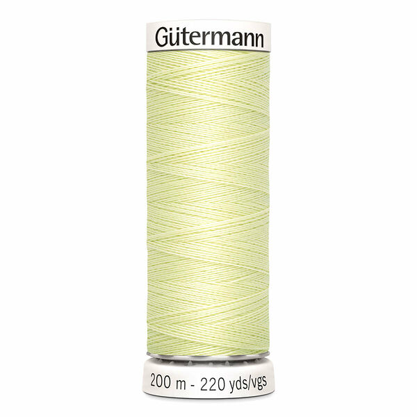 748277 Нить Sew-all для всех материалов, 200м, 100% п/э Gutermann(292 бледно-лимонный)
