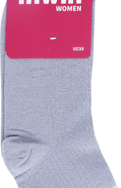 Носки женские INWIN р. 23 (35–37), светло-серые, Арт. BWS10-03