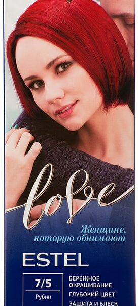 Крем-краска для волос Estel Love 7/5 Рубин