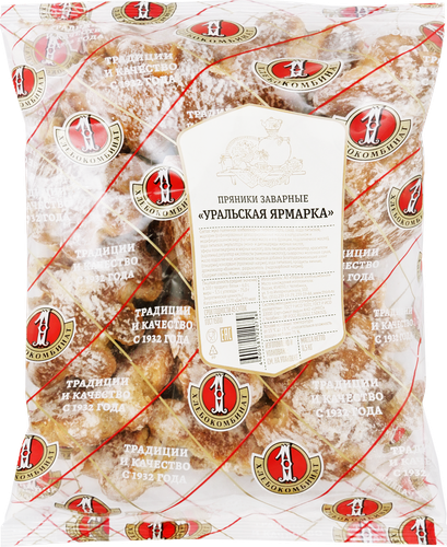 

Пряники Первый Хлебокомбинат Уральская ярмарка заварные 500 г