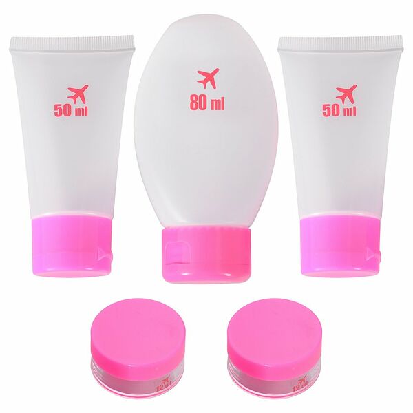 Набор флаконов дорожных Круиз, 5 предметов