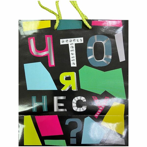 Пакет подарочный Regalissimi в ассортименте 1 шт 24х20х11.5см