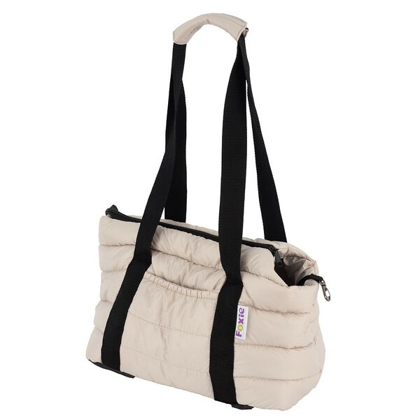 Сумка-переноска для животных FOXIE Extra Grey Whisper 46х25х23 см мягкая