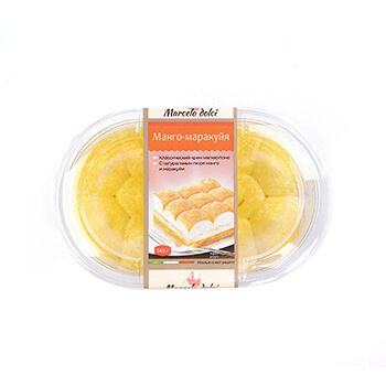 Пирожное Marcelo Dolci Манго-маракуйя