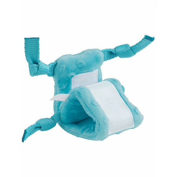 Playology Cенсорная плюшевая улитка для щенков Puppy sensory snail с ароматом арахиса, голубой до 15,9 кг