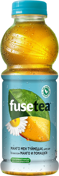 Fuse Tea, Холодный Чай Fuse Tea 0,5Л Манго-Ромашка, Шт, ШК: 5449000027450