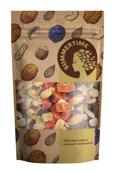 Коктейль из орехов и сухофруктов Summertime