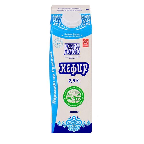 Кефир Рузское молоко 2,5%