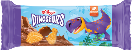 

Печенье сахарное Dinosaurs в молочной глазури 127 г