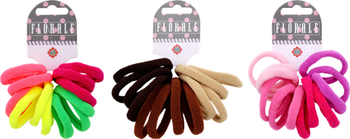 

Резинки для волос SWEETORNAMENT Florale, в ассортименте, 12 шт.