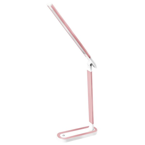 Лампа настольная LED*8,5Вт Camelion KD-845 розовый C14, сенс.регулир. яркости, 3 цвет темп