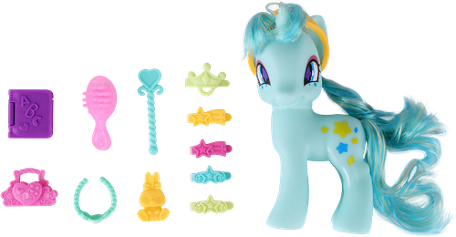 Набор игровой LOLA FUN Пони 14см, с аксессуарами, 13 предметов, Арт. 63811 C-D