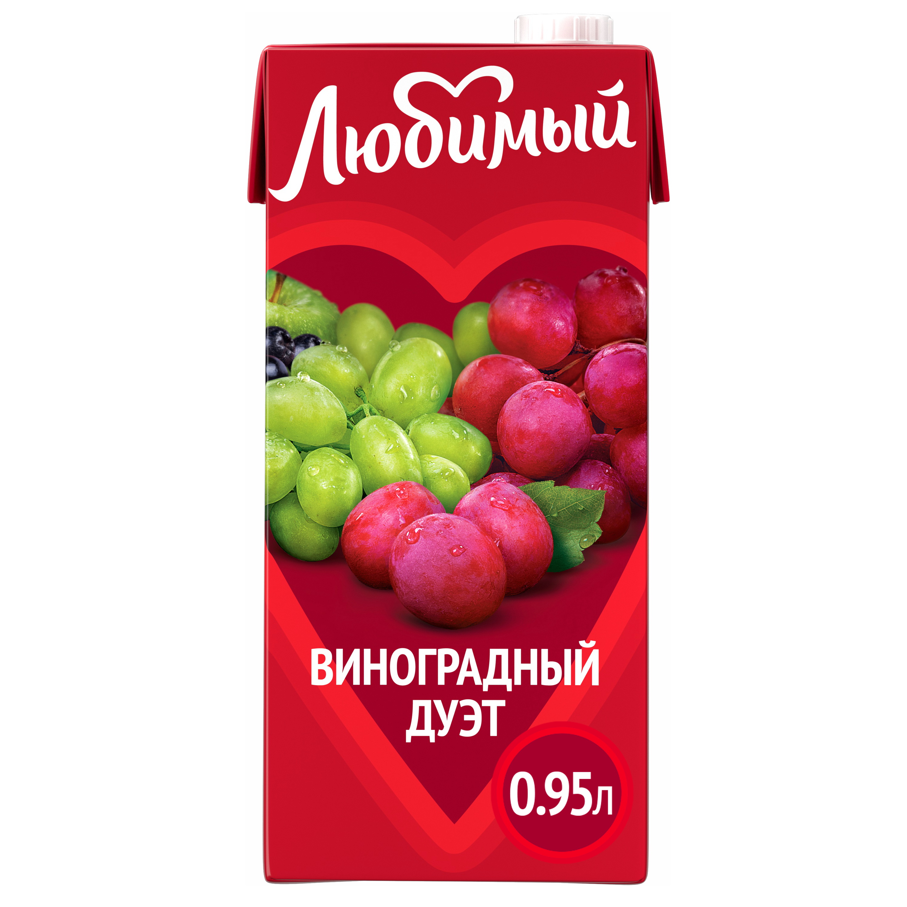 

Напиток Любимый Виноградный Дуэт 0.95 л
