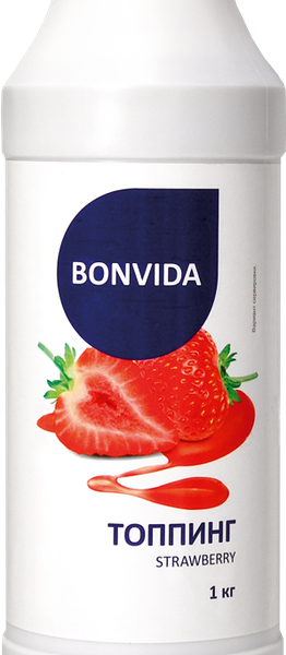 Топпинг для мороженого BONVIDA со вкусом Клубника