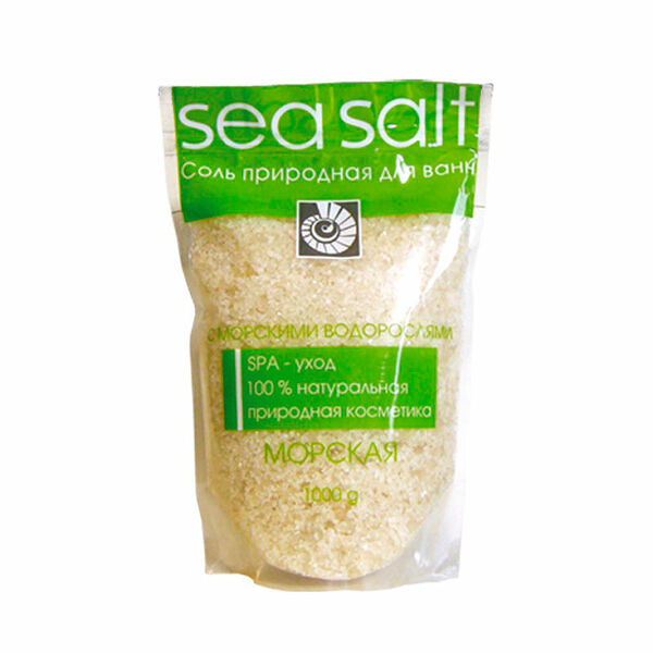 Соль для ванны Северная Жемчужина Sea Salt Морские Водоросли 1000 г