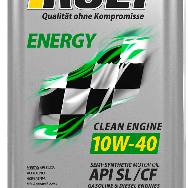 Масло моторное ROLF Energy SAE 10W-40 API SL/CF полусинтетическое Арт. 322232, 1л