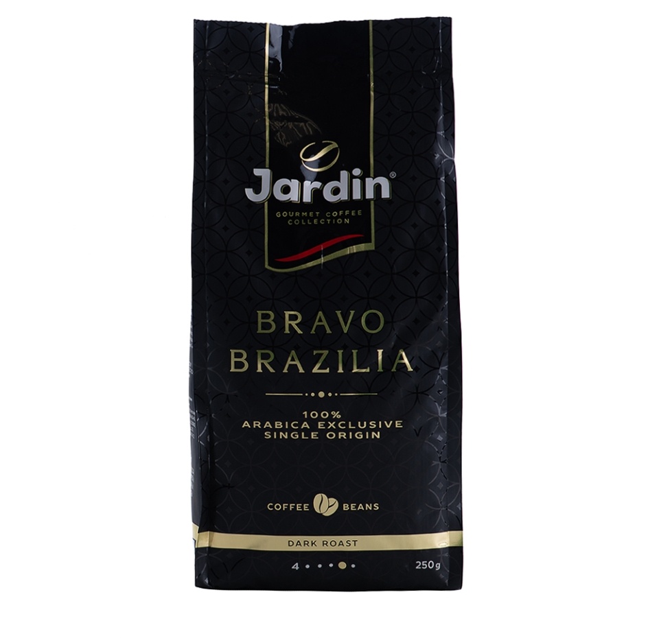 

Кофе в зернах Jardin Bravo Brazilia 250 г