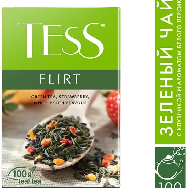 Чай зеленый Tess Flirt 100г