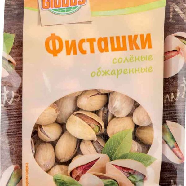 Фисташки обжаренные солёные ТМ Globus (Глобус)