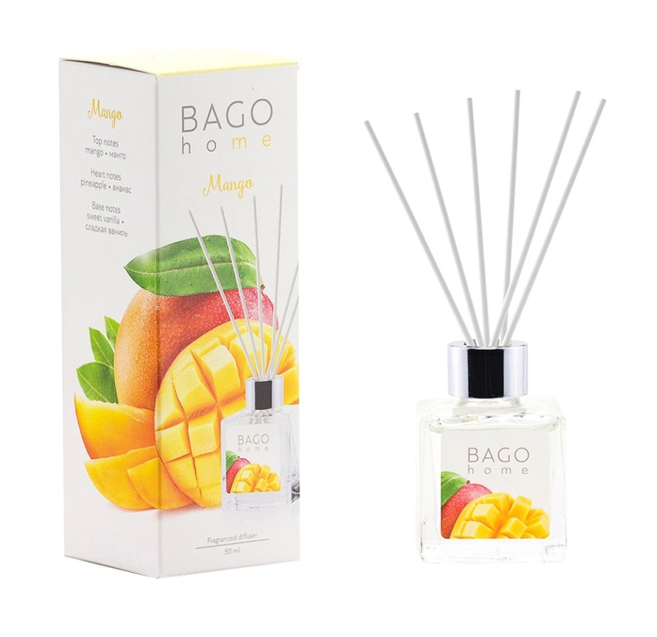 

Ароматический диффузор Bago Home Манго, 50 мл