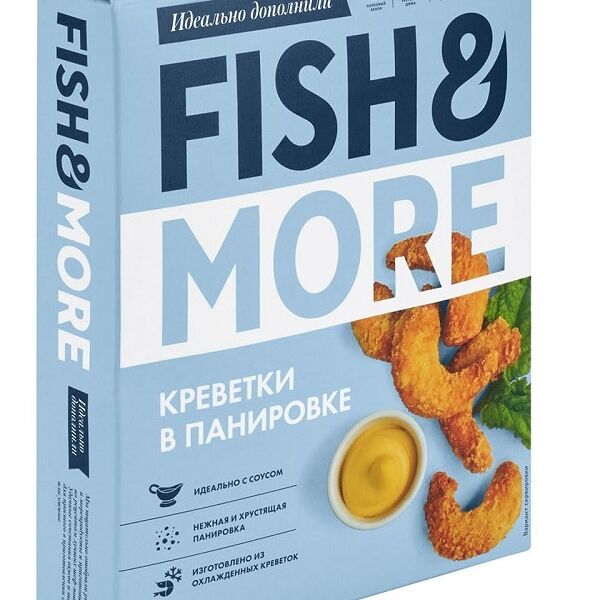 Креветки Fish&More в панировке