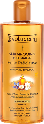 Шампунь для волос Evoluderm Huile precieuse 400 мл
