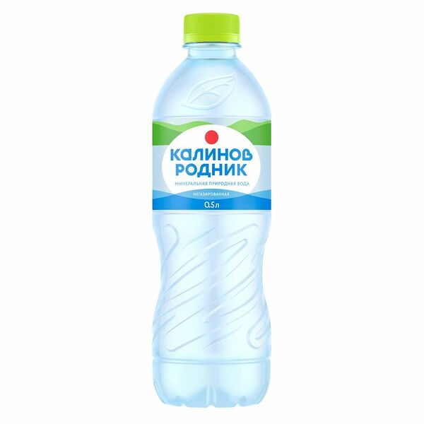 Вода Калинов Родник минеральная природная питьевая негазированная, 500мл