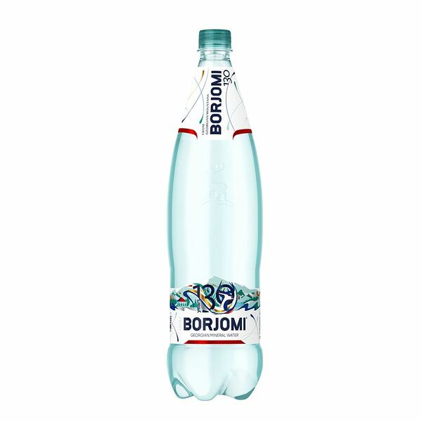 Вода Боржоми минеральная природная питьевая лечебно-столовая газированная, 1.25л