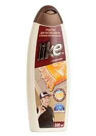 Средство для чистки ковров и обивки мягкой мебели Like ПВХ-бут. 500мл.