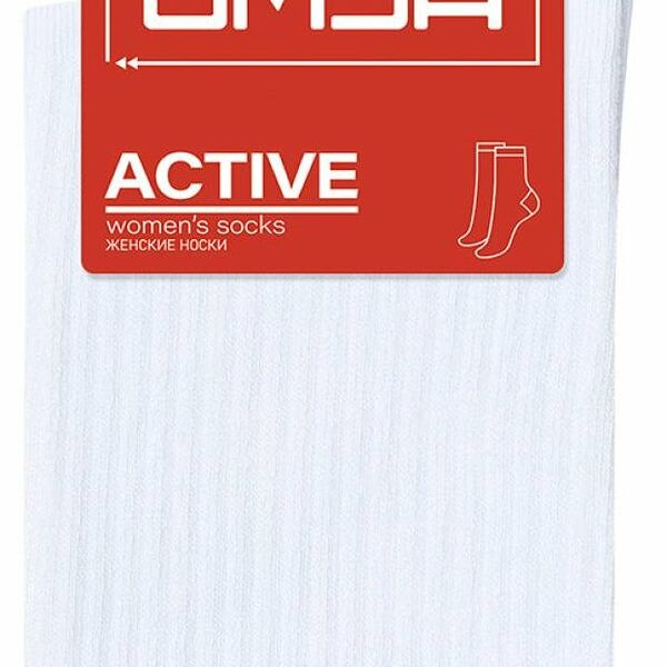 Носки женские Omsa Active 152 Bianco, размер 39-41