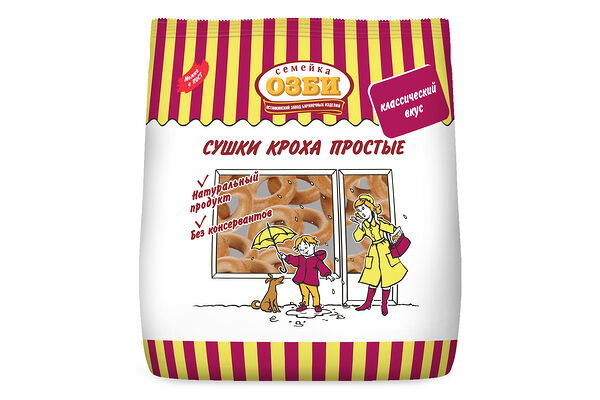 Сушки Семейка Озби Кроха простые