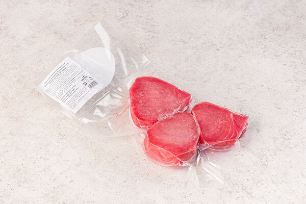 Тунец филе-кусок без кожи зам., 600 г(Продукт замороженный)