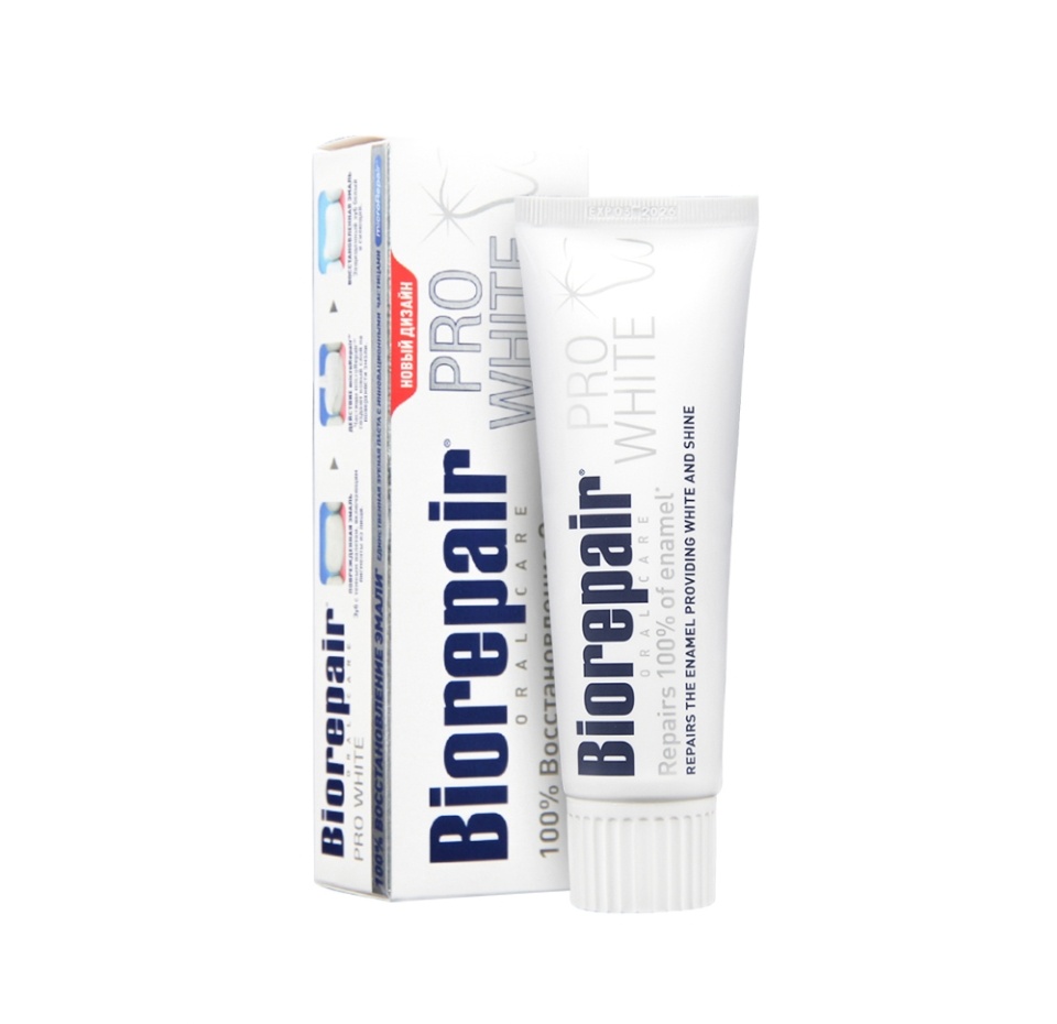 

Зубная паста Biorepair Pro White отбеливающая 75 мл