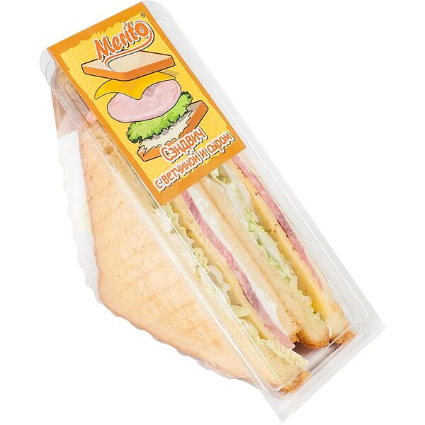 Сэндвич Merito с ветчиной и сыром