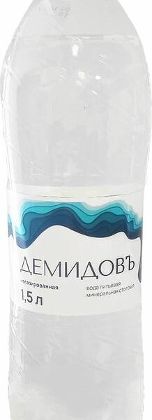 Вода Демидовъ минеральная негазированная 1.5л