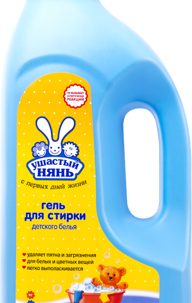 Гель для стирки детского белья Ушастый нянь
