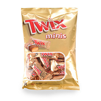 Конфеты шоколадные Twix Minis