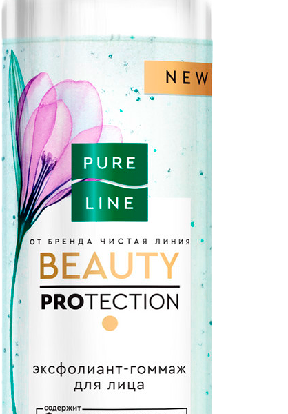 Эксфолиант-гоммаж для лица Чистая Линия Pure Line 110мл