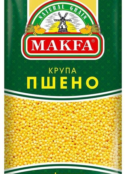 Пшено Makfa шлифованное