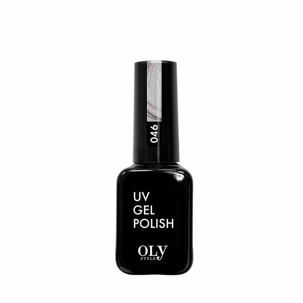 Гель-лак для ногтей Oly Style UV Gel Polish 046 Серебряный 10 мл