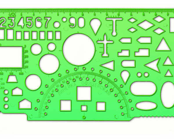 Линейка офицерская ТМ Стамм