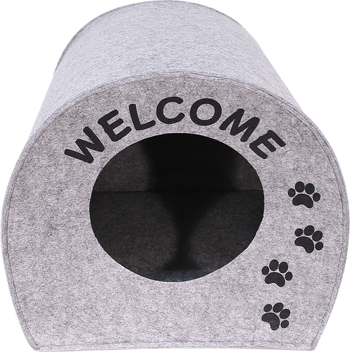 Домик для животных Eva будка welcome 33х33х45