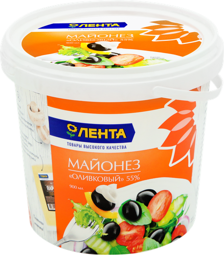 

Майонез ЛЕНТА Оливковый 55%