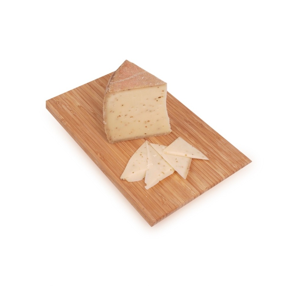 

Сыр Счастливчик полутвердый с белыми грибами 53% вес