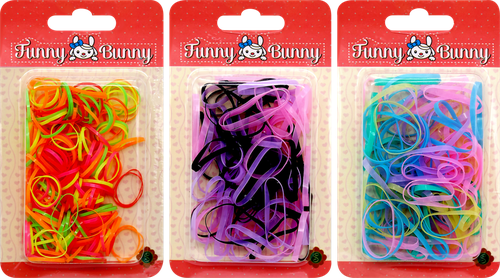 

Набор резинок для волос SWEETORNAMENT Funny Bunny цвет в ассортименте