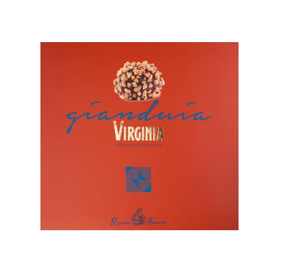 

Печенье Amaretti Virginia Амаретто, покрытое молочным шоколадом и кусочками фундука 200 г