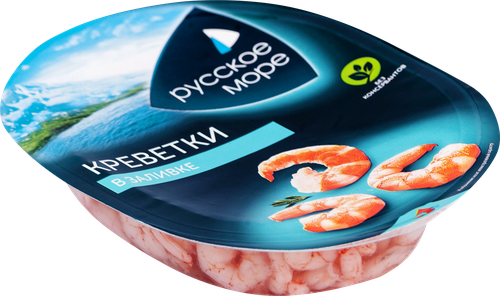

Креветки Русское море в заливке 180 г