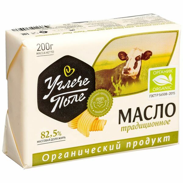 Масло Углече Поле сливочное 82,5% Россия